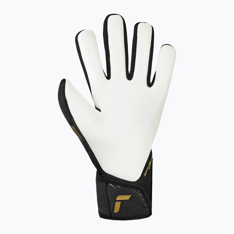 Brankárske rukavice Reusch Fastgrip Silver black/gold 3