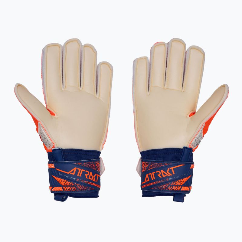 Brankárske rukavice Reusch Attrakt Solid shocking orange/energize blue 3
