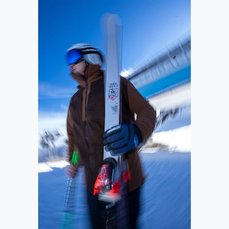 Pánske lyžiarske rukavice Reusch Booster Gore-Tex black/dress blue 9