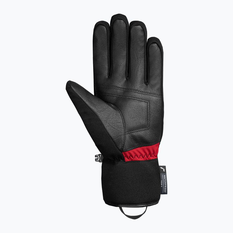 Lyžiarske rukavice Reusch Louis R-Tex XT black/tango red 3