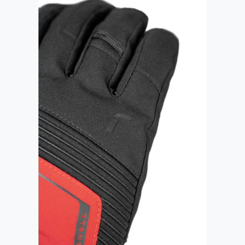 Lyžiarske rukavice Reusch Louis R-Tex XT black/tango red 5