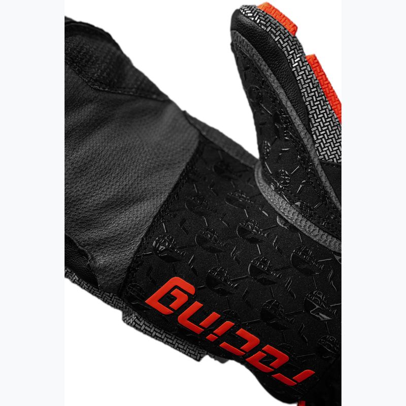 Lyžiarske rukavice Reusch Worldcup Warrior GS Mitten black/silver/fluo red 7