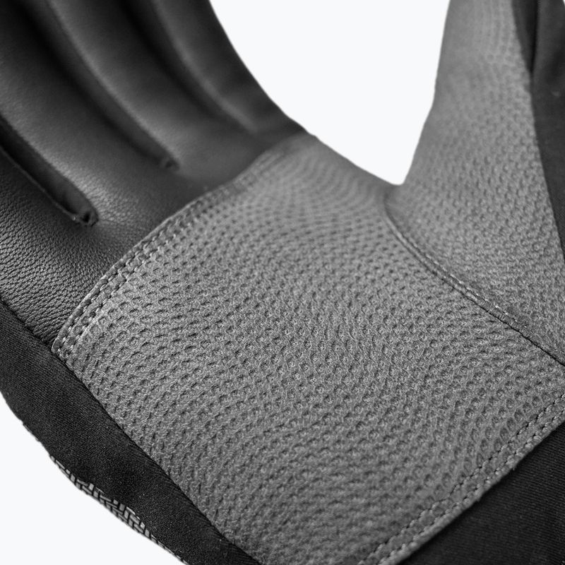 Pánske lyžiarske rukavice Reusch Worldcup Warrior GS black/silver/fluo red 6