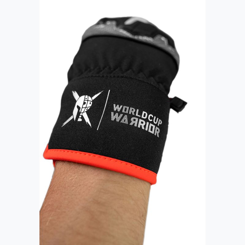 Lyžiarske rukavice Reusch Worldcup Warrior R-Tex XT Mitten black/silver/fluo red 6