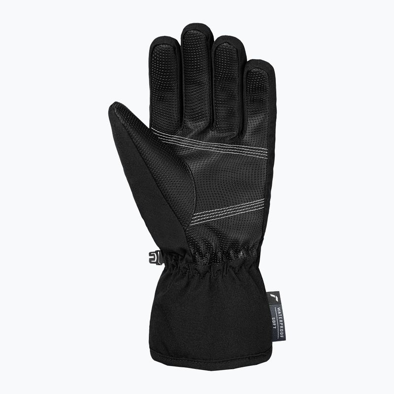 Detské lyžiarske rukavice Reusch Wonder R-TEX® XT Junior black/white 3