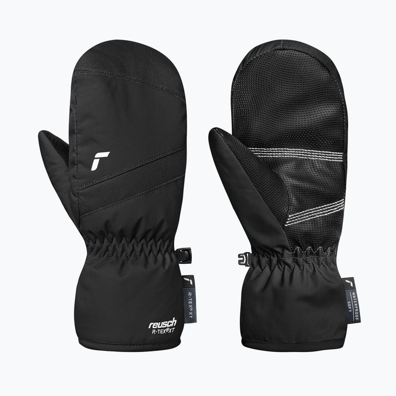 Detské lyžiarske rukavice Reusch Wonder R-Tex XT Junior Mitten black/white