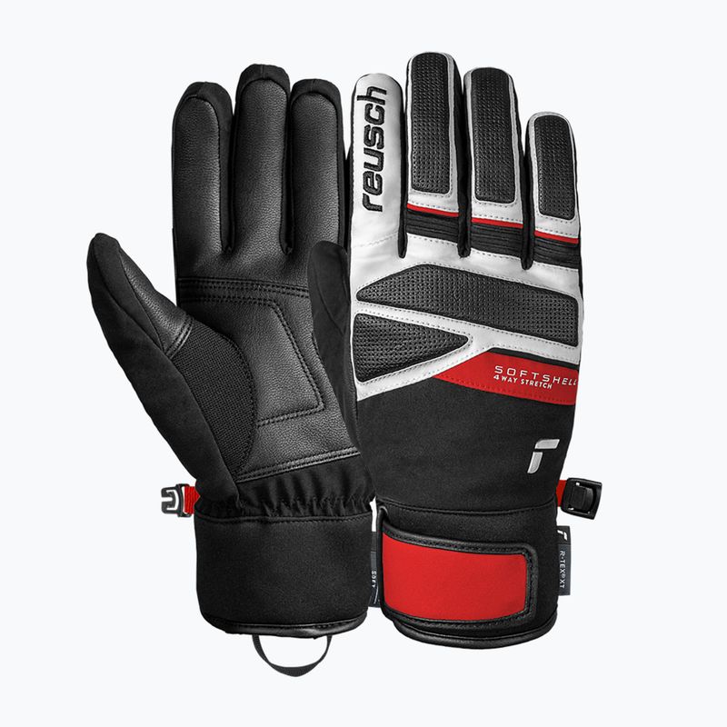 Pánske lyžiarske rukavice  Reusch Thunder R-Tex XT black/white/fire red 2