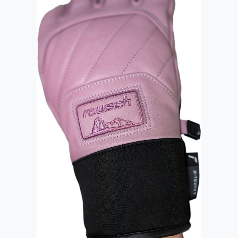 Lyžiarske rukavice Reusch Legacy R-Tex XT black/orchid haze 6