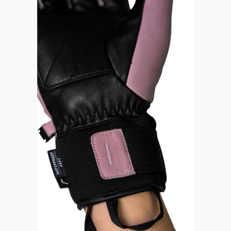 Lyžiarske rukavice Reusch Legacy R-Tex XT black/orchid haze 7