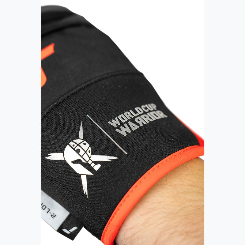 Pánske lyžiarske rukavice Reusch Alpine Master black/silver/fluorescent red 8