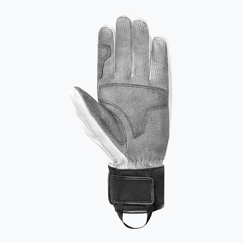 Lyžiarske rukavice Reusch Champ white / black 3