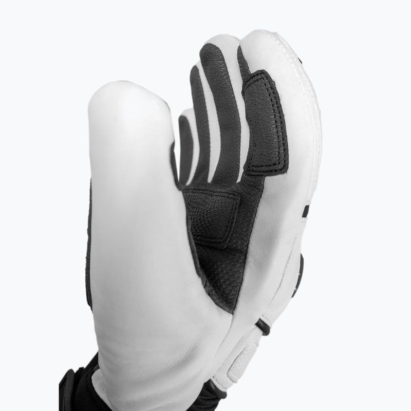Lyžiarske rukavice Reusch Champ white / black 4