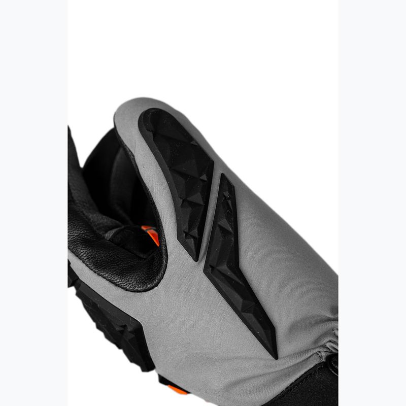 Pánske lyžiarske rukavice Reusch Ultra steel grey / black / shoc 7