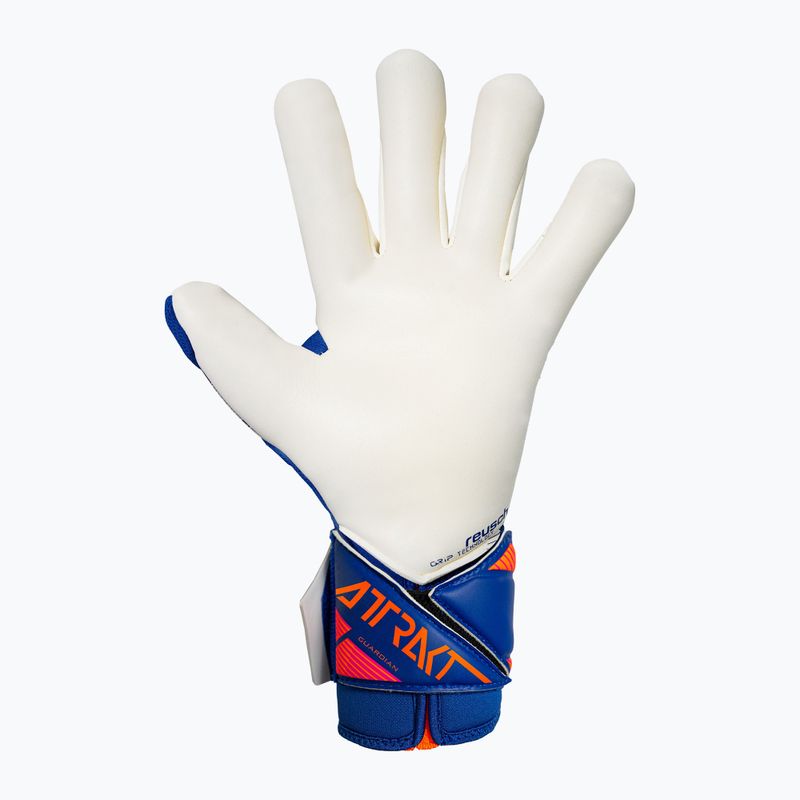 Brankárske rukavice Reusch Attrakt Gold X Guardian sharp blue/white/shocking orange 3