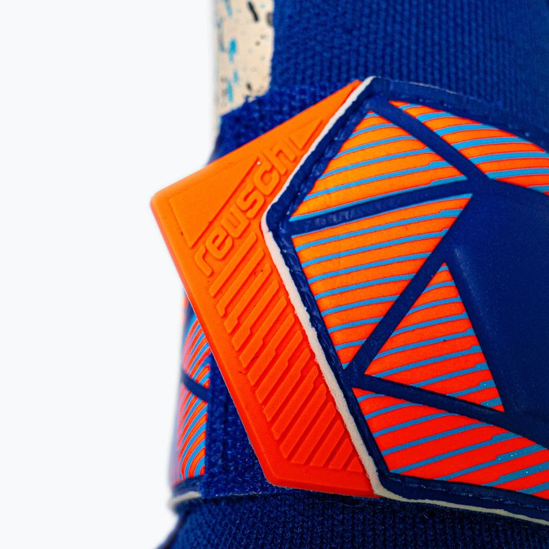 Brankárske rukavice Reusch Attrakt Freegel Fusion Goaliator sharp blue/shocking orange 7