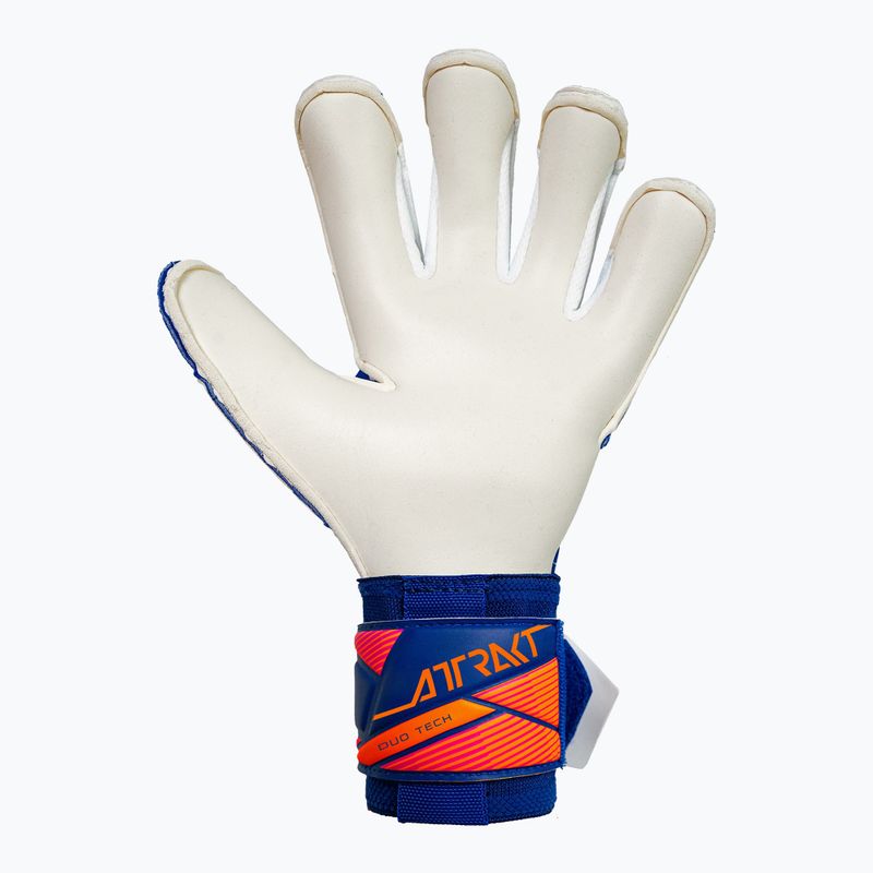 Brankárske rukavice Reusch Attrakt Duo Evolution sharp blue/white/shocking orange 3