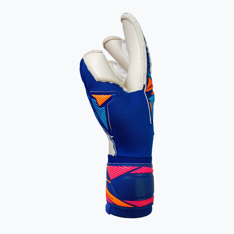Brankárske rukavice Reusch Attrakt Duo Evolution sharp blue/white/shocking orange 4