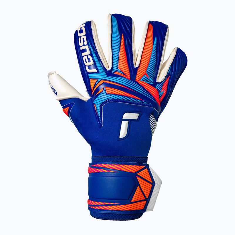 Brankárske rukavice Reusch Attrakt Gold X Roll Finger sharp blue/white/shocking orange 2