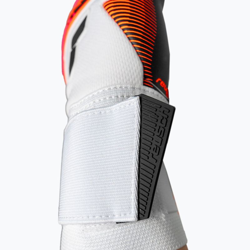 Brankárske rukavice Reusch Attrakt Freegel Gold X white/shocking orange/black 8