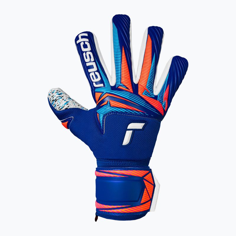 Brankárske rukavice Reusch Attrakt Fusion NC sharp blue/white/shocking orange 2