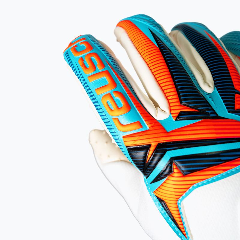 Brankárske rukavice Reusch Attrakt SpeedBump white/light blue 6