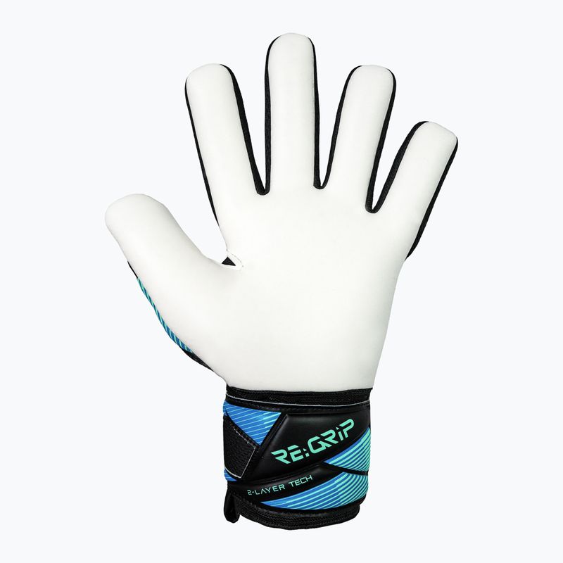 Brankárske rukavice Reusch Attrakt RE:GRIP NC black/ocean light 4