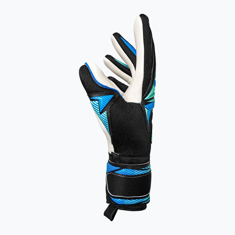 Brankárske rukavice Reusch Attrakt RE:GRIP NC black/ocean light 5