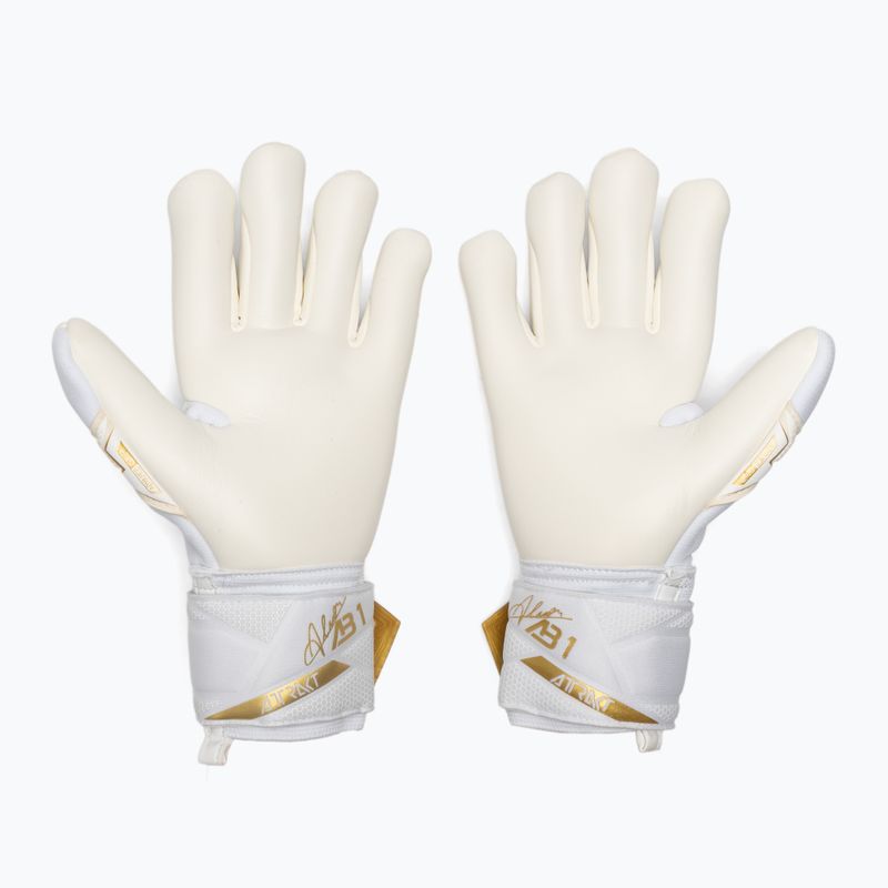 Brankárske rukavice Reusch Attrakt AB1 Advance white/gold 3