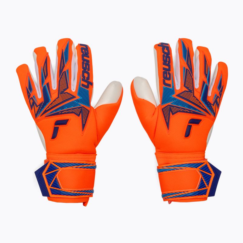 Brankárske rukavice Reusch Attrakt Freegel Advance shocking orange/blue 2