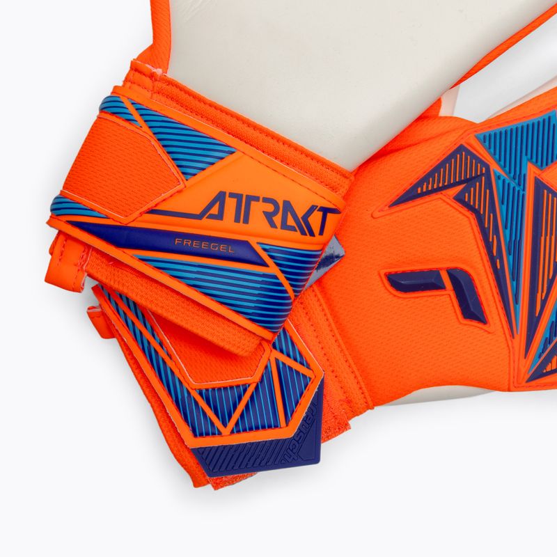 Brankárske rukavice Reusch Attrakt Freegel Advance shocking orange/blue 5