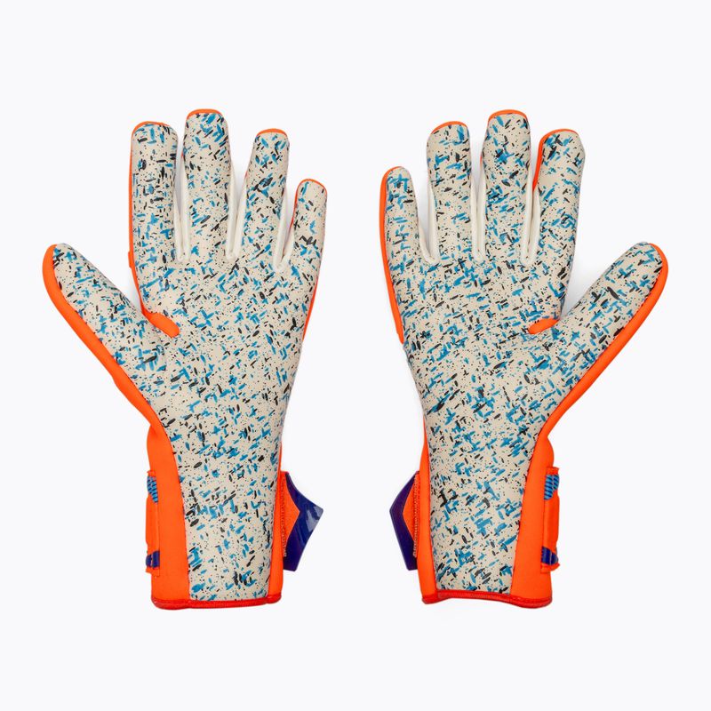 Brankárske rukavice Reusch Attrakt Freegel Fusion shocking orange/blue 3