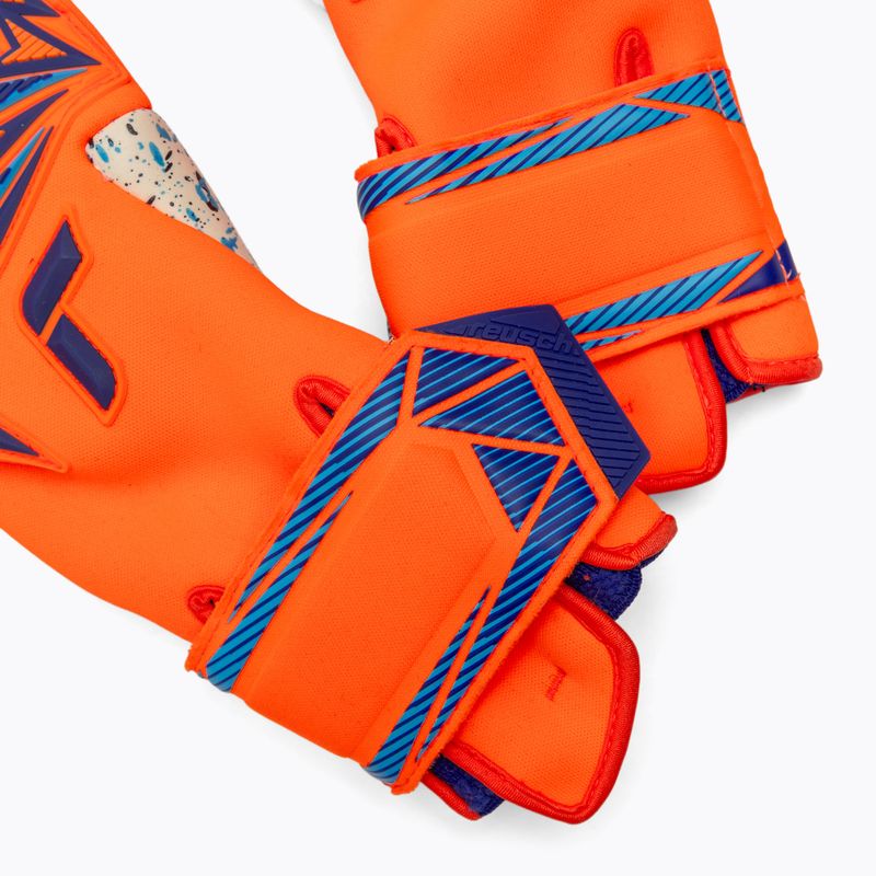 Brankárske rukavice Reusch Attrakt Freegel Fusion shocking orange/blue 5