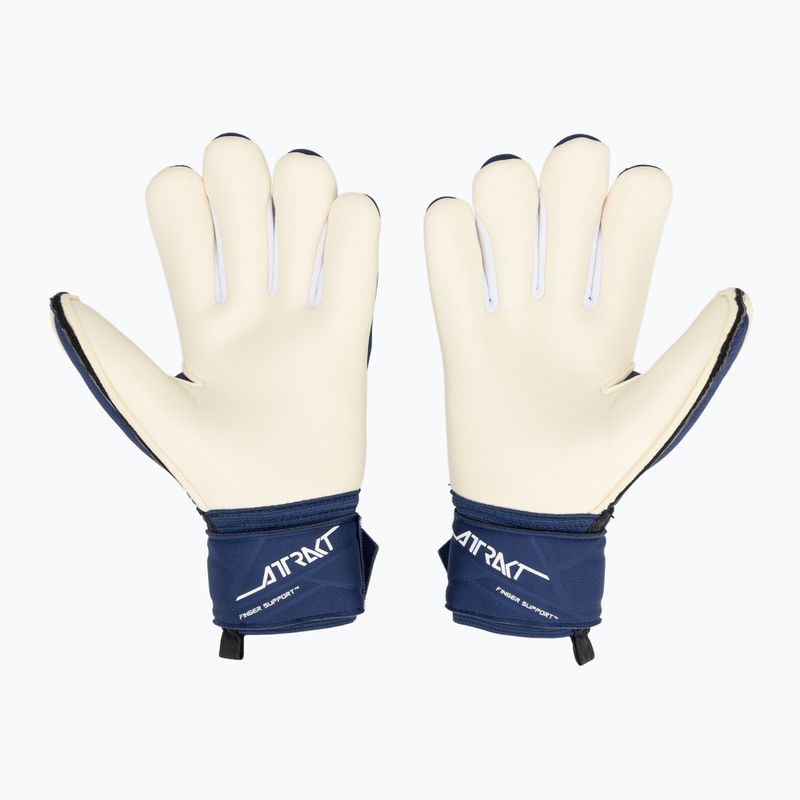 Brankárske rukavice Reusch Attrakt Freegel Gold X Finger Support Junior premium blue/white 3