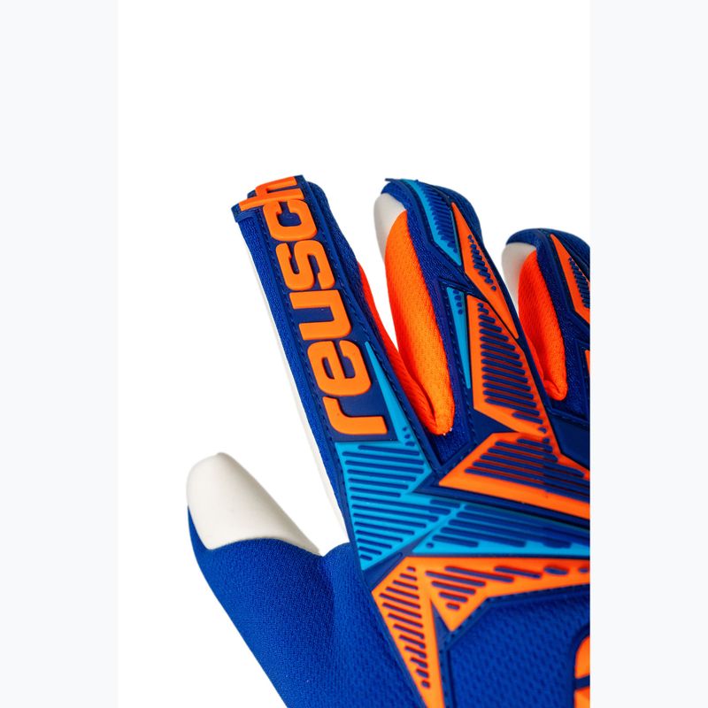 Brankárske rukavice Reusch Attrakt Freegel Advance sharp blue/shocking orange 5