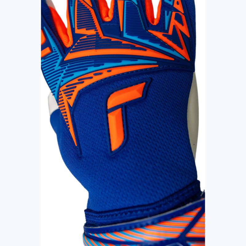 Brankárske rukavice Reusch Attrakt Freegel Advance sharp blue/shocking orange 6