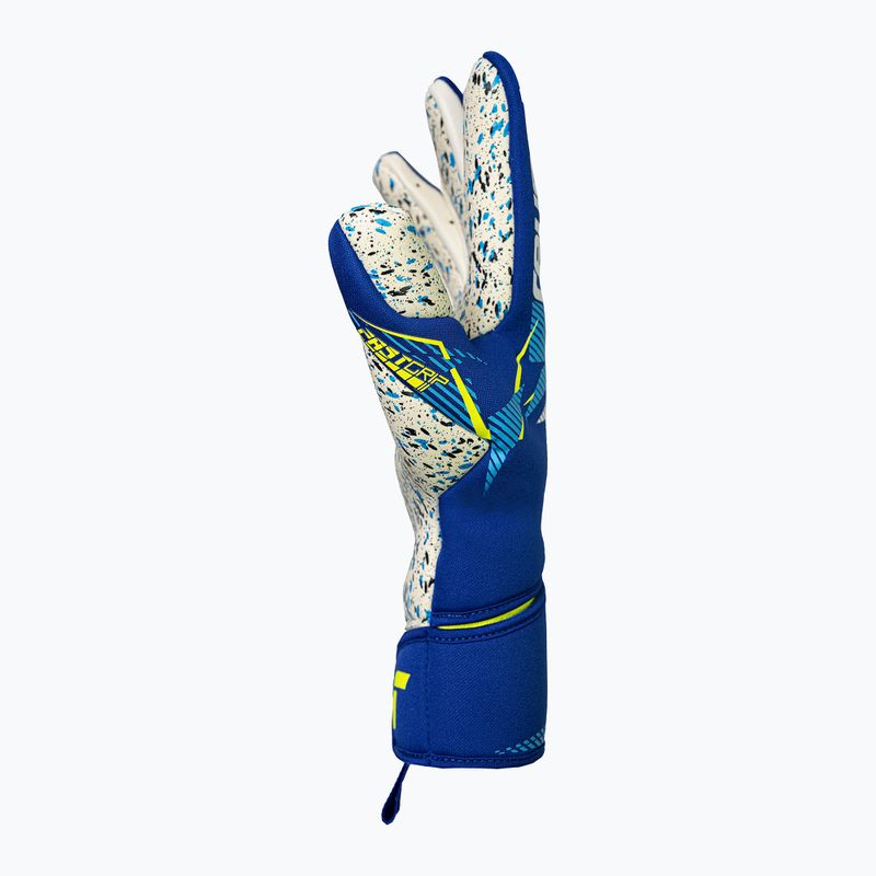 Brankárske rukavice Reusch Fastgrip Fusion sharp blue/white 4