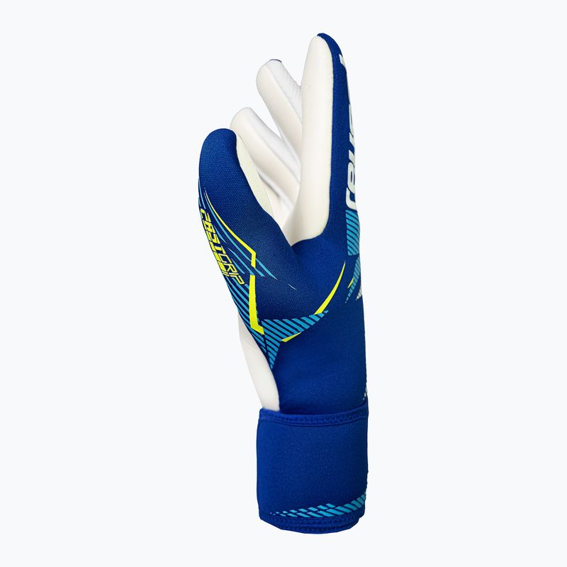 Brankárske rukavice Reusch Fastgrip Advance sharp blue/white 4