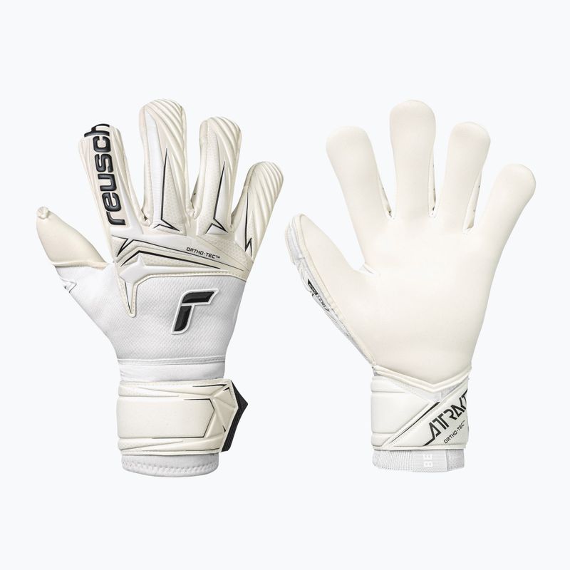 Brankárske rukavice Reusch Attrakt Gold X Ortho-Tec white