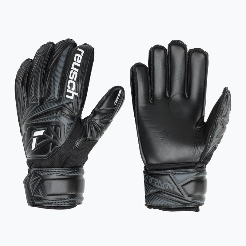 Detské brankárske rukavice Reusch Attrakt Infinity Junior black