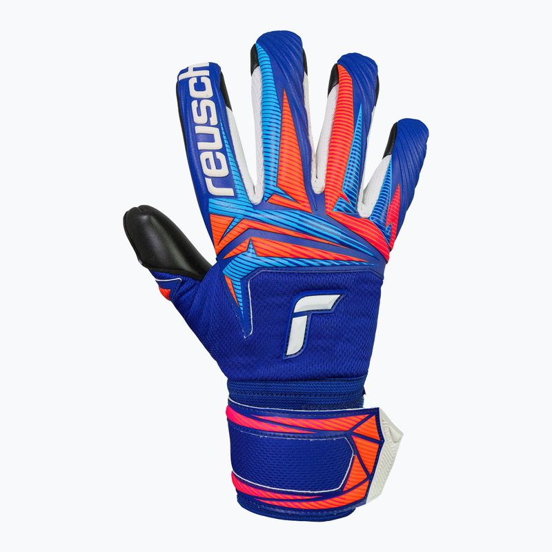 Brankárske rukavice Reusch Attrakt Infinity Evolution NC sharp blue/shocking orange/black 2