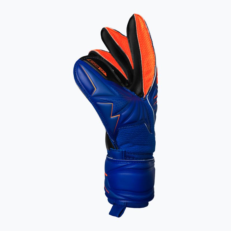 Brankárske rukavice Reusch Attrakt Infinity Finger Support sharp blue/shocking orange/black 4