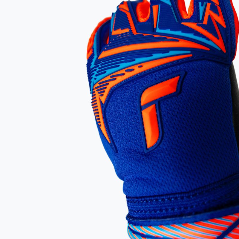 Brankárske rukavice Reusch Attrakt Freegel Duo NC sharp blue/shocking orange/black 5