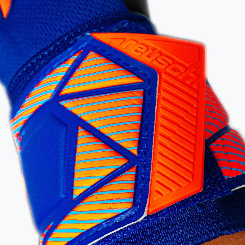 Brankárske rukavice Reusch Attrakt Freegel Duo NC sharp blue/shocking orange/black 7