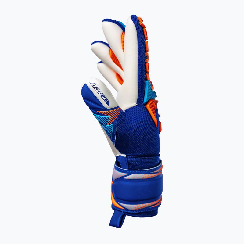 Detské brankárske rukavice Reusch Attrakt Freegel Advance Junior sharp blue/shocking orange 4