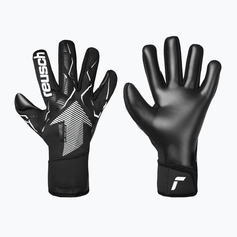Detské brankárske rukavice Reusch Fastgrip Infinity Junior 5672700 black