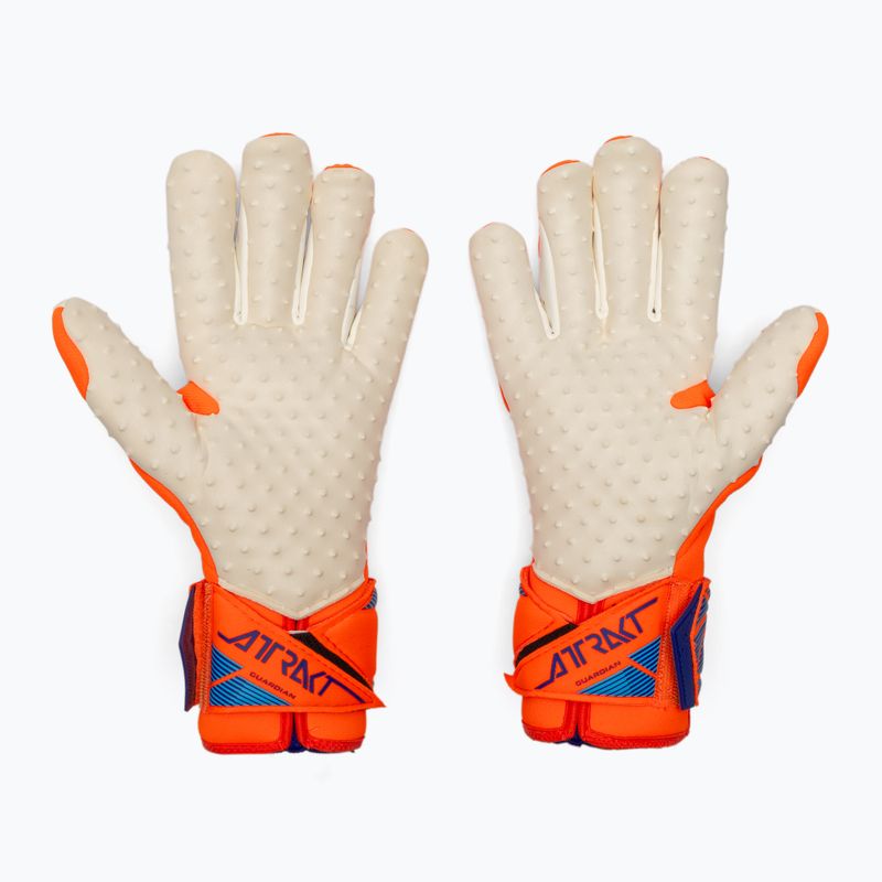 Brankárske rukavice Reusch Attrakt SpeedBump Guardian shocking orange/blue 3