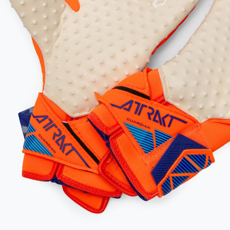 Brankárske rukavice Reusch Attrakt SpeedBump Guardian shocking orange/blue 6