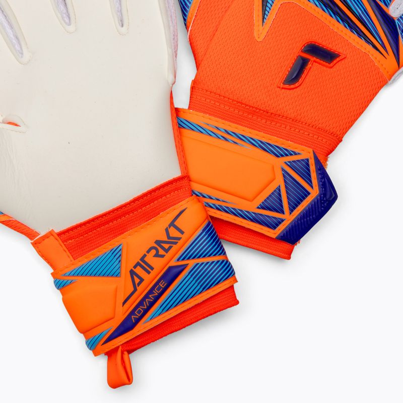 Brankárske rukavice Reusch Attrakt Advance shocking orange/blue 5