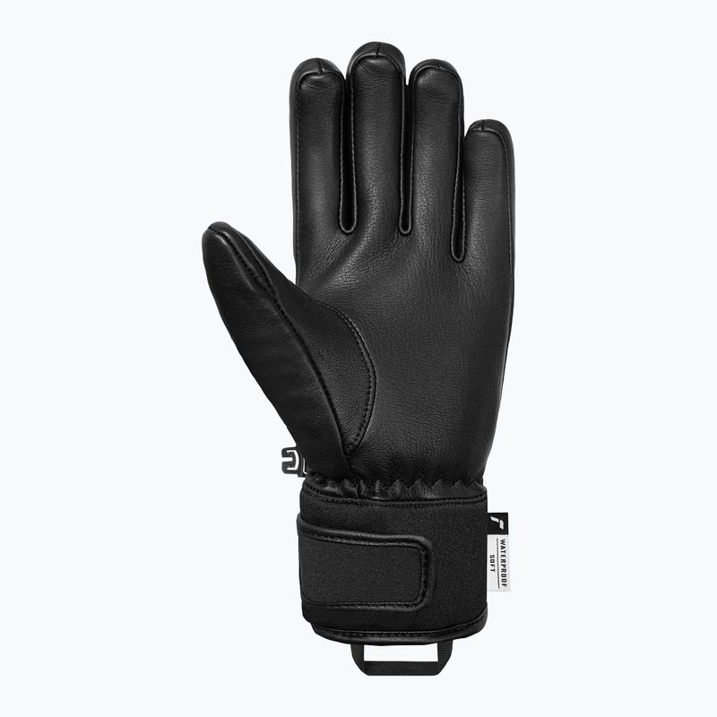 Dámske lyžiarske rukavice Reusch Charlize R-Tex XT black/steel gray/silver 3