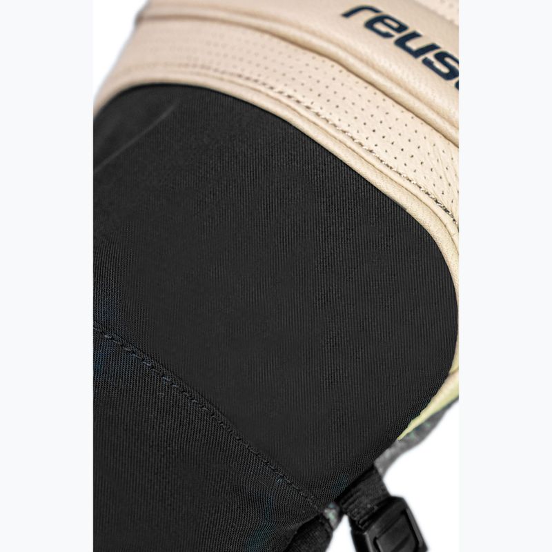 Lyžiarske rukavice Reusch Alpine Heritage tan / black 5